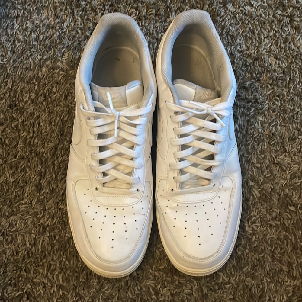 White AIR FORCES Men Size 13